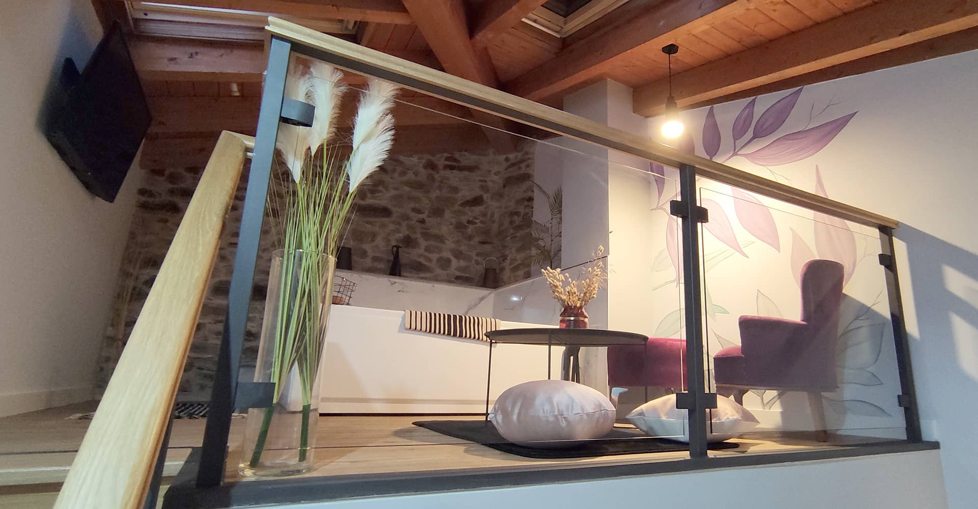 Apartamento 3 Premium Tremiñá - Dormitorio principal con baño privado