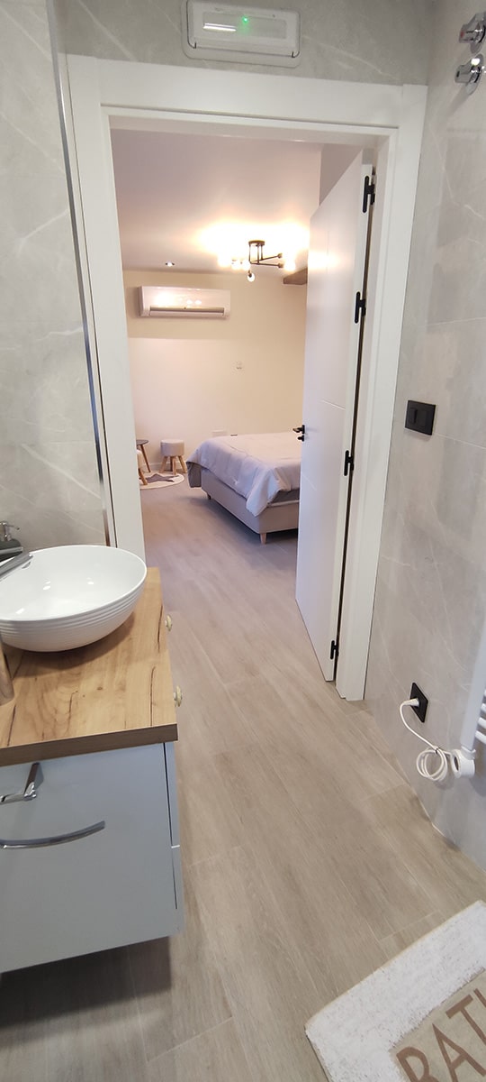 Estudio Tremiñá - Detalle decoración interior rústica