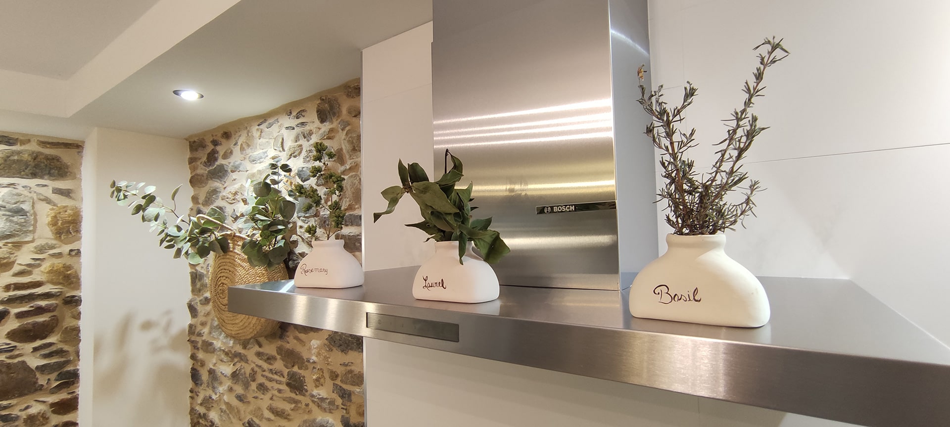 Apartamento 2 Tremiñá - Vitrocerámica y campana extractora